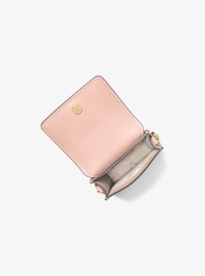 Jet Set Charm Small Saffiano Leather Smartphone Crossbody Bag in SOFT PINK | Michael Kors