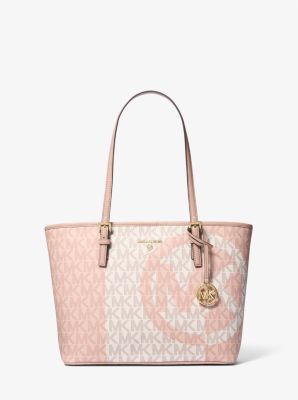 Michael michael kors jet set medium logo tote bag sale