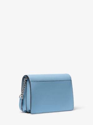 Daniela Large Saffiano Leather Crossbody Bag image number 2