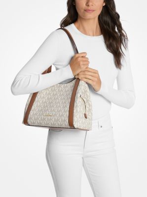 Schultertasche Rosemary Large mit Signature-Logomuster image number 2