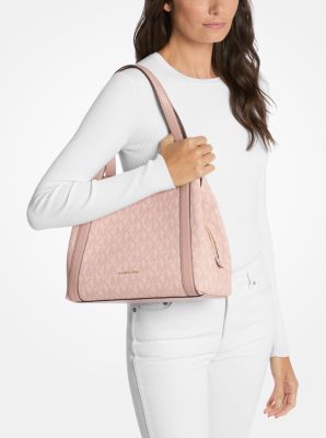 Schultertasche Rosemary Large mit Signature-Logomuster image number 2