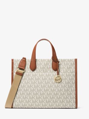 Gigi Large Signature Logo Tote Bag