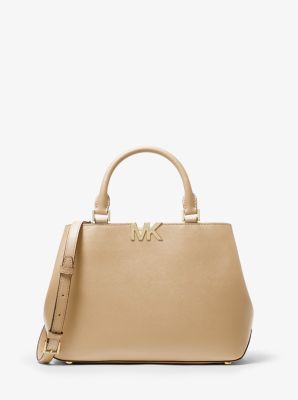 florence medium saffiano leather satchel