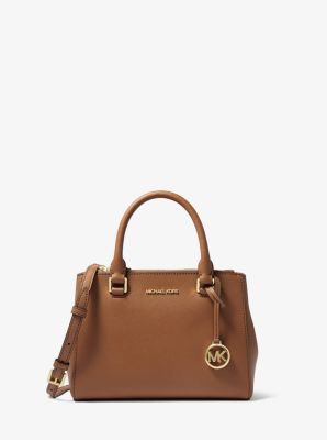 Kellen Extra-Small Saffiano Leather Satchel