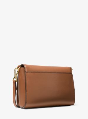 Ellis Medium Leather Crossbody Bag Michael Kors