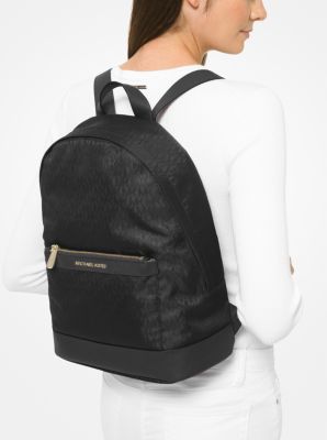 Morgan Medium Logo Jacquard Backpack | Michael Kors Canada
