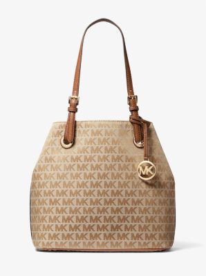 Jet Set Logo Jacquard Tote Bag