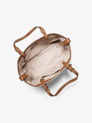 Jet Set Logo Jacquard Tote Bag