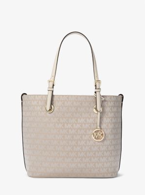 Jet Set Logo Jacquard Tote Bag image number 0