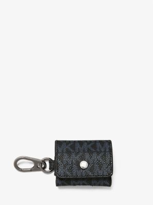 Logo Clip Case For Apple AirPods&reg; in ADMRL/PLBLUE | Michael Kors