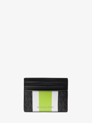 Hudson Logo Stripe Tall Card Case