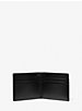 Hudson Logo Stripe Leather Slim Billfold Wallet image number 1