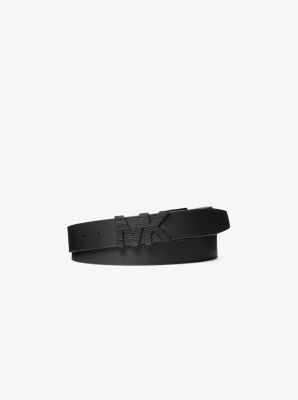 MICHAEL Michael Kors Reversible Faux Leather Belt with MK Logo