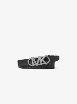 Michael kors logo on sale belt