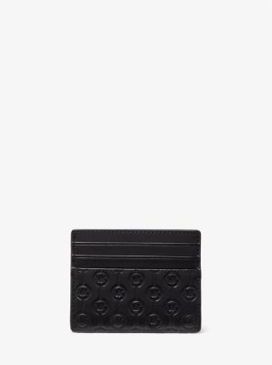 Hudson Logo Embossed Leather Tall Card Case image number 0