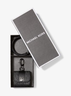 Michael Kors Jet Set Leather Signature Logo AirPod/AirPod Pro Case
