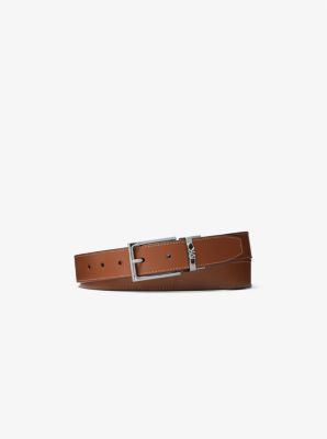 Mk belt store mens white