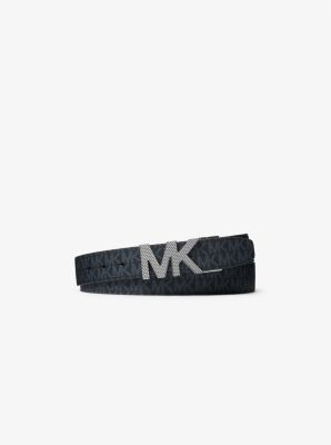 Michael kors best sale belt white