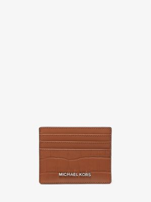 Michael kors best sale crocodile wallet