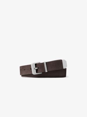 Pebbled Leather Belt