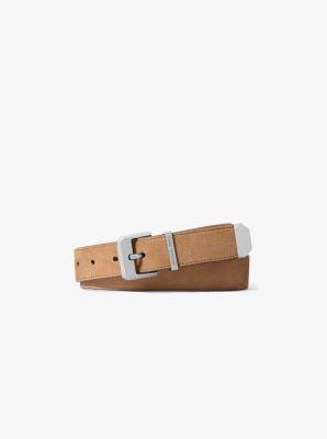 Pebbled Leather Belt