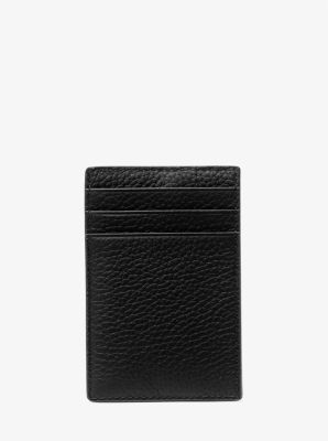 Hudson Pebbled Leather Card Case