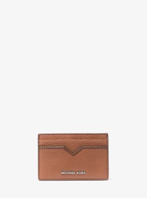 Hudson Pebbled Leather Card Case image number 0