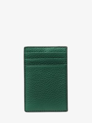 Hudson Pebbled Leather Card Case image number 1