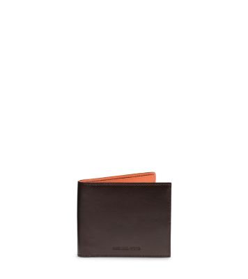 Jet Set Two-Tone Leather Billfold Wallet | Michael Kors