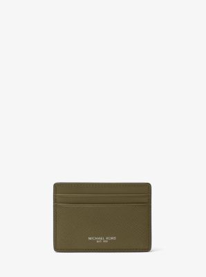 Harrison Leather Card Case | Michael Kors