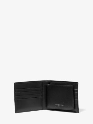 Harrison Crossgrain Leather Billfold Wallet With Passcase image number 1