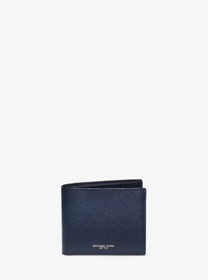 harrison leather id billfold wallet