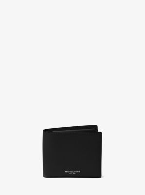michael kors mens leather wallet
