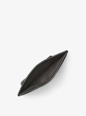 Jet Set Logo Money-Clip Card Case