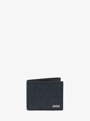 michael kors mens jet set logo billfold wallet