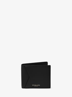 Bryant Pebbled Leather Billfold Wallet