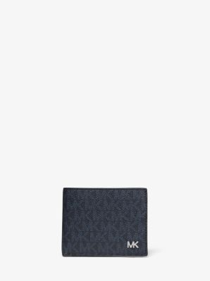 michael kors jet set logo slim wallet