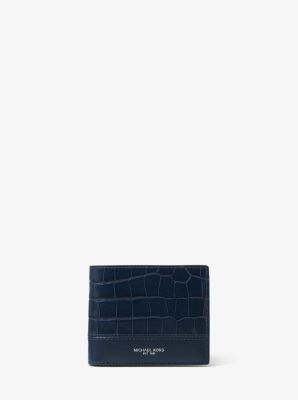 michael kors crocodile wallet