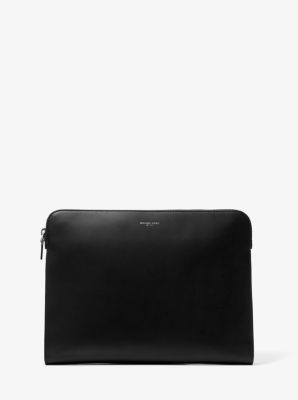 Michael kors leather online laptop bag