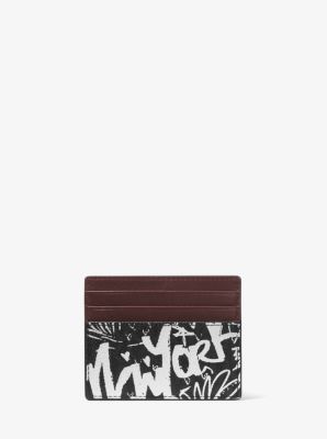 Jet Set Graffiti Card Case