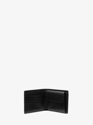 Brieftasche Greyson aus Logostoff mit Münzfach