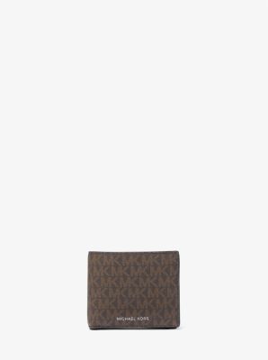 Billetera Greyson con bolsillo para monedas y logotipo