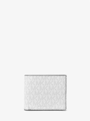 Billetera Greyson con bolsillo para monedas y logotipo