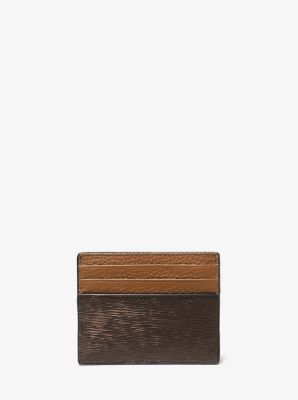 Hudson Two-Tone Leather Card Case
