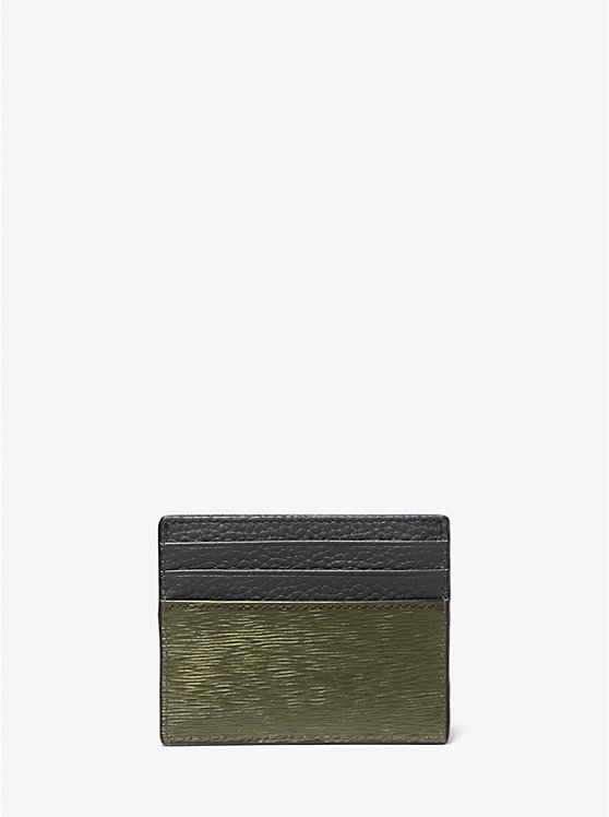 Hudson Two-Tone Leather Card Case image number 1