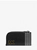 Hudson Two-Tone Leather Zip-Around Card Case image number 0