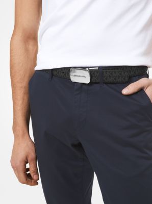 Michael kors sale belt mens green