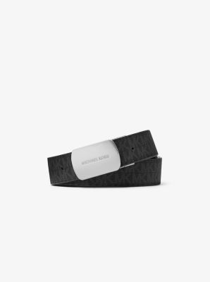 Reversible Logo and Leather Belt