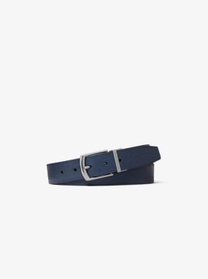 Black Leather Travelling Requisites Ceinture 85