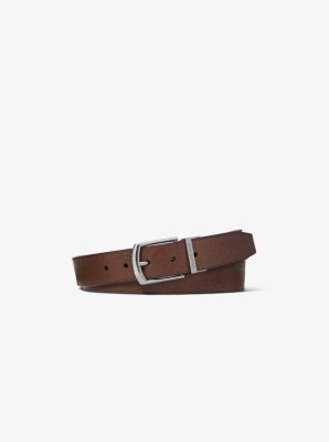 Crossgrain Leather Belt | Michael Kors